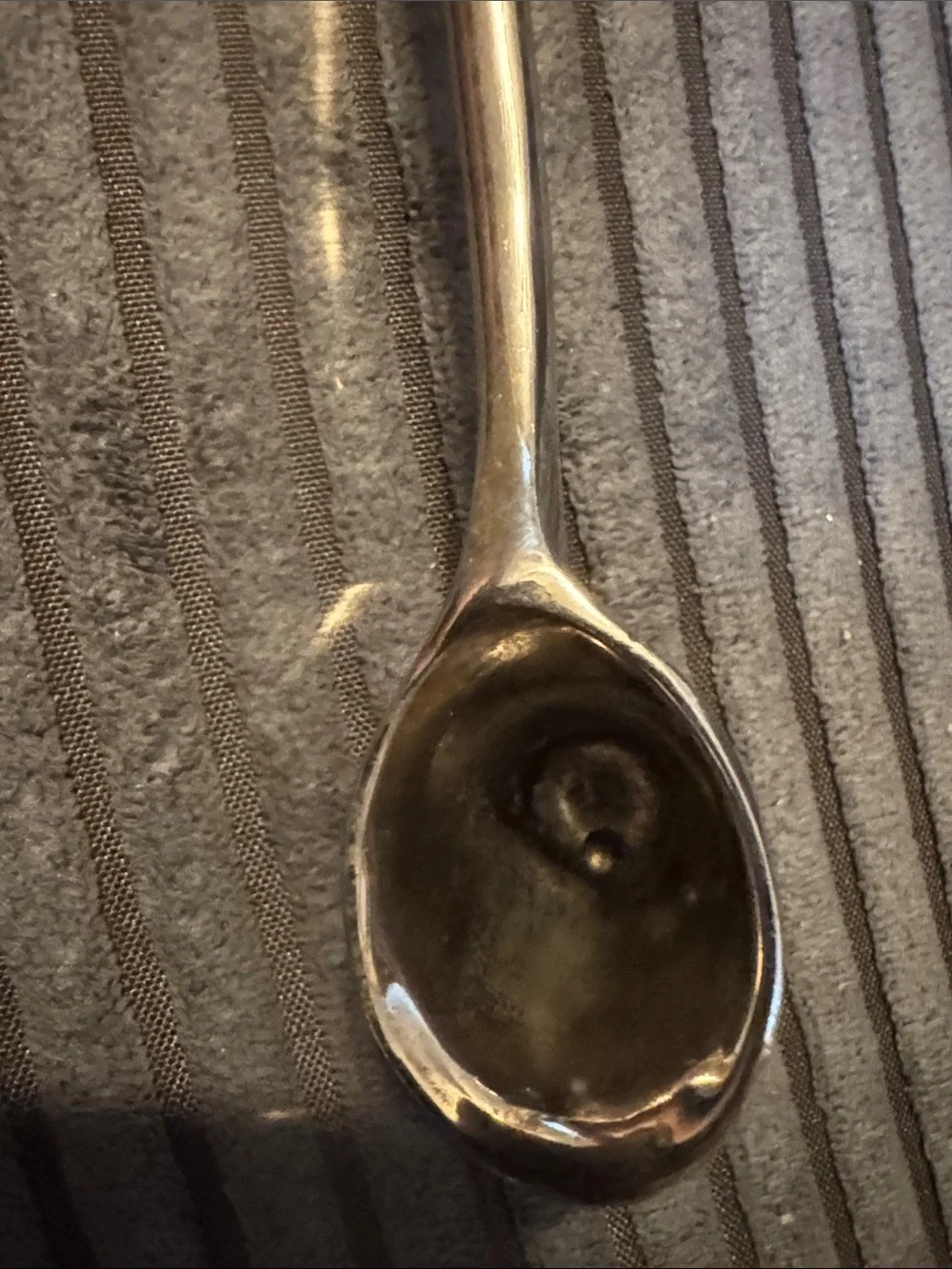 Stainless Steel Long Handle Spoon - Gray